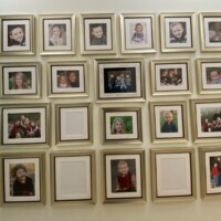 framed family photos