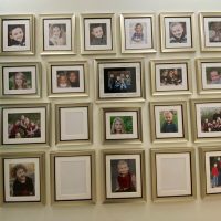 framed family photos